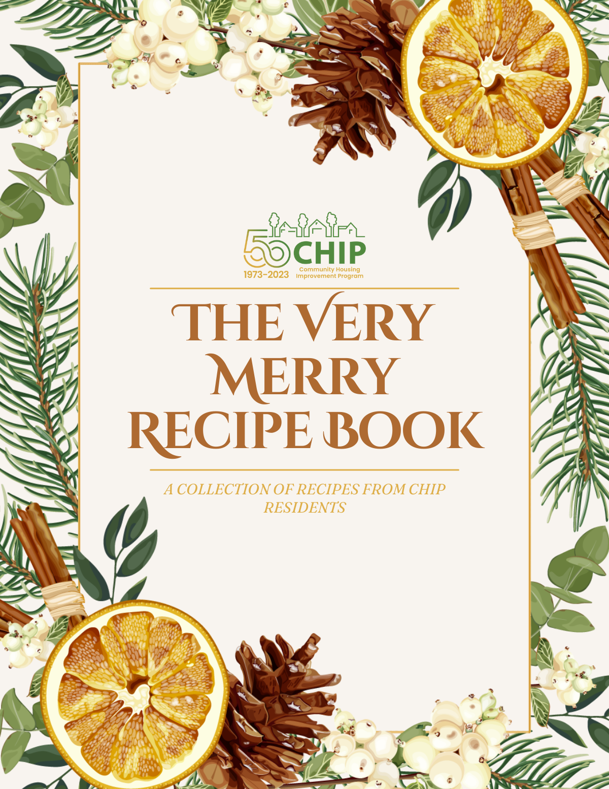 The Very Merry Recipe Book Cover