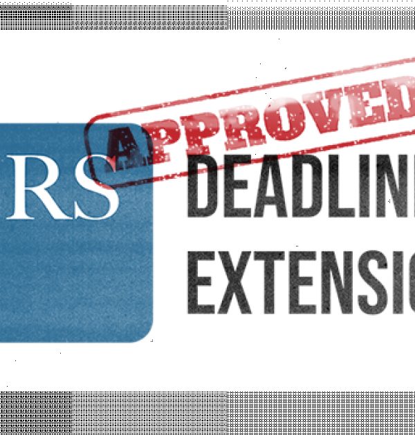 IRS Update: Extension Arrives in Unexpected Way