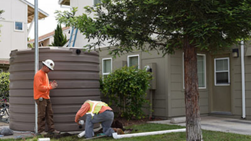 Sustainable Storm Water Project Flows to Murphy Commons