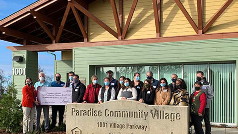 CHIP Receives $649,500 Grant from North Valley Community Foundation / Butte Strong Fund